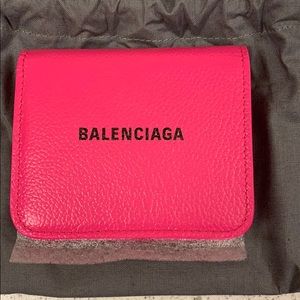 NIB Authenticated Balenciaga Compact Wallet